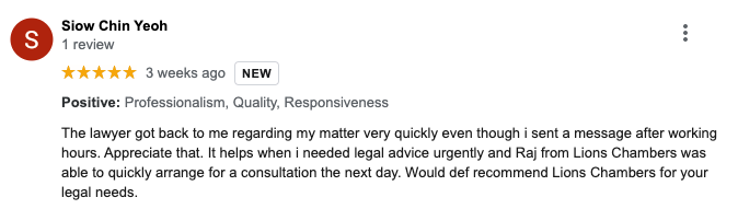 Lions Chambers LLC Reviews11